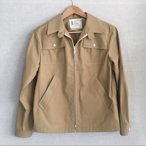 VINTAGE London Fog Full Zip Beige Cropped Jacket